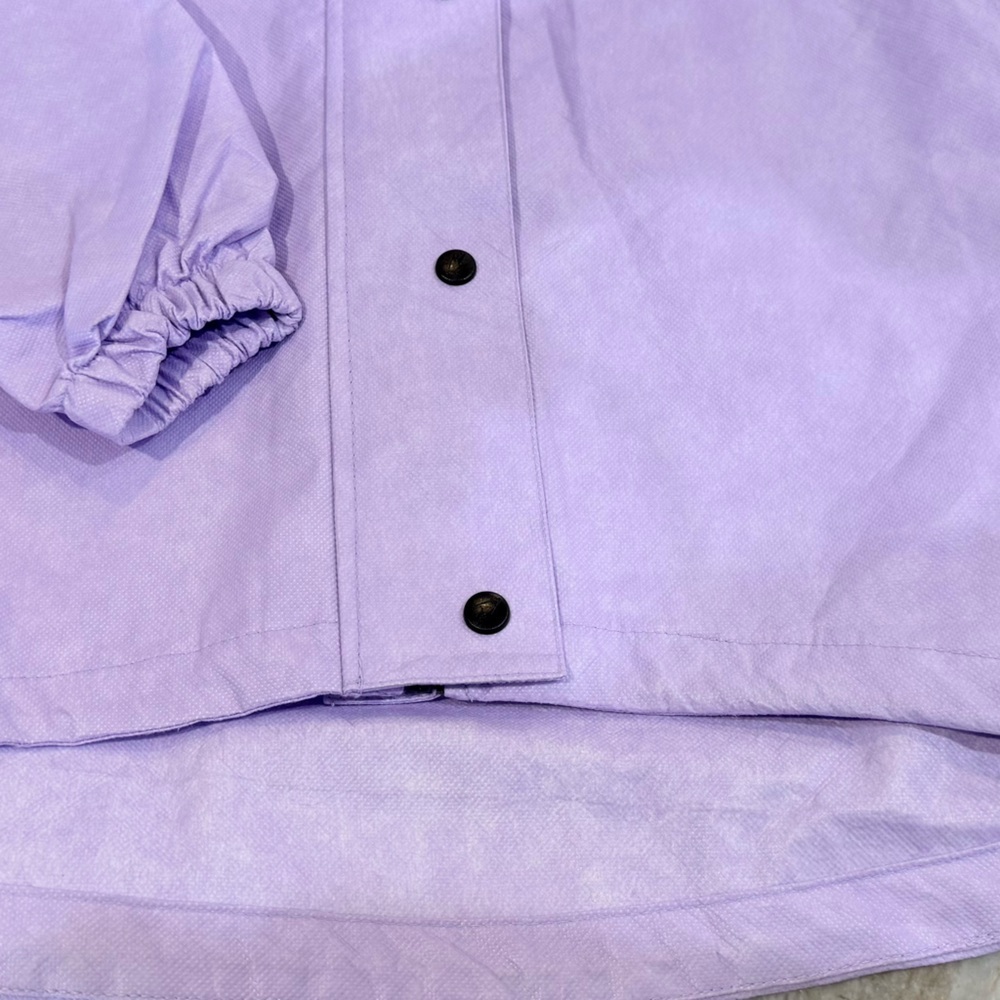Women’s FROGG TOGGS Pro Action waterproof hooded lavender jacket. Size Small - Picture 8 of 9